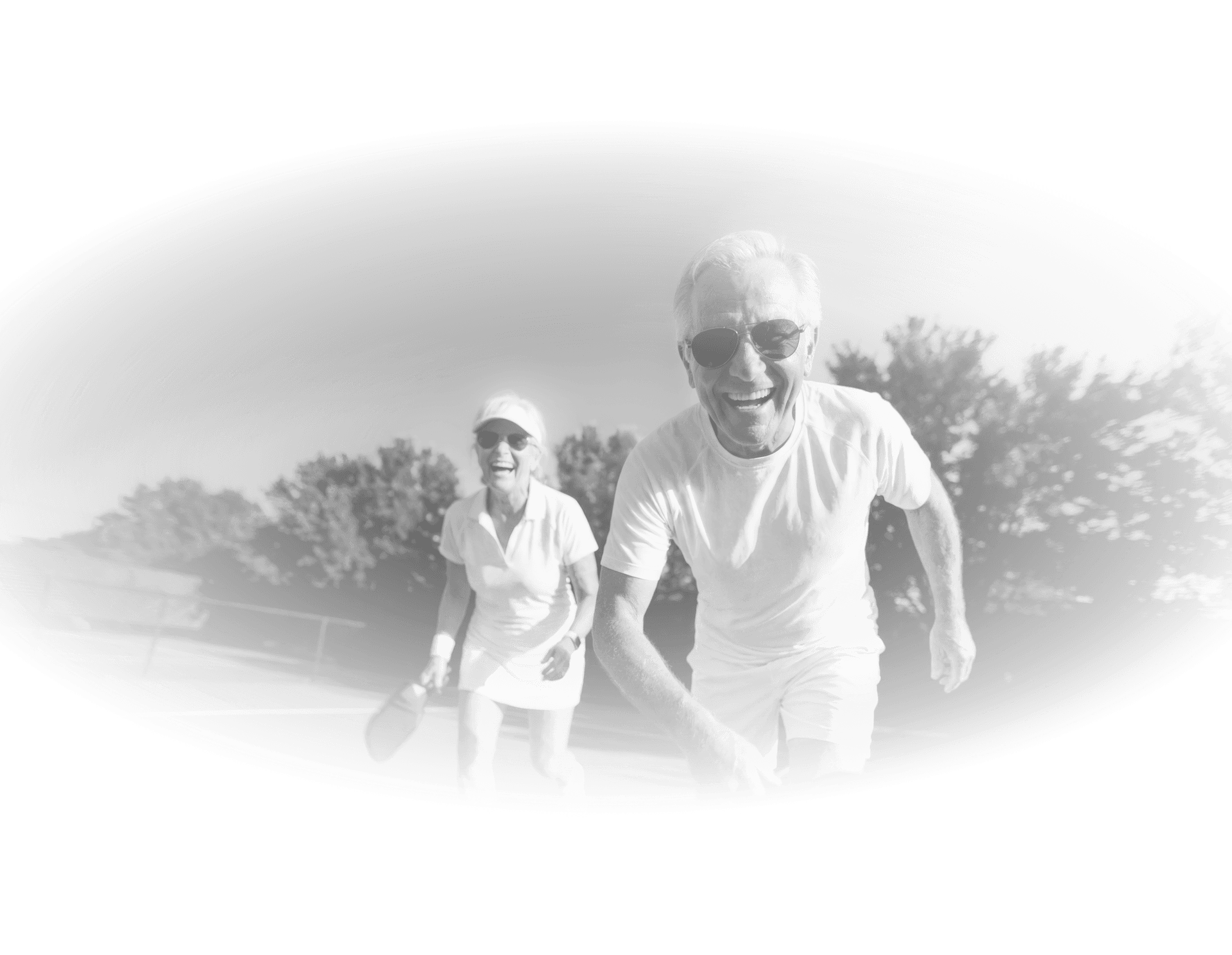 Active older couple