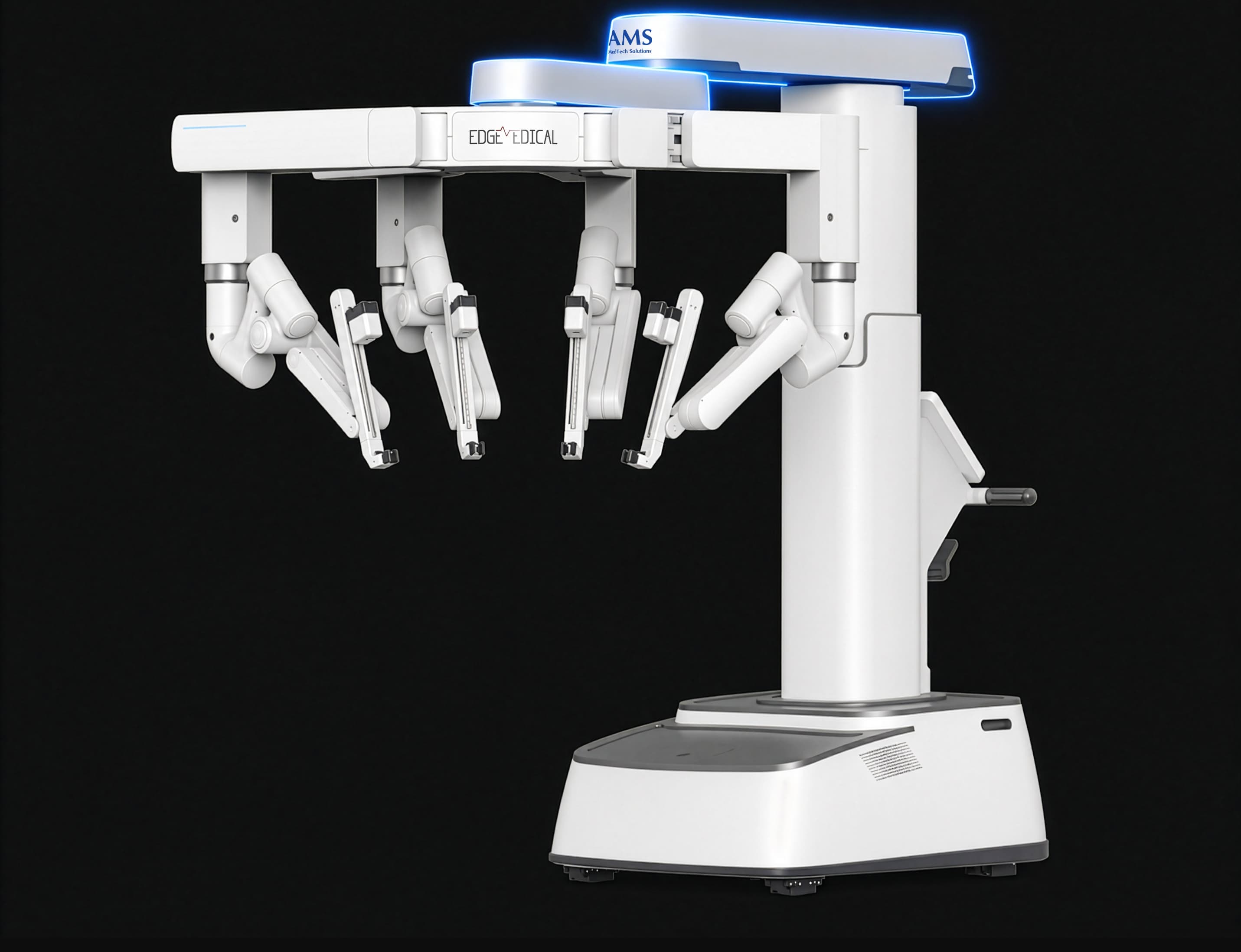Patient Cart - Two-Stage Boom For Quick Docking