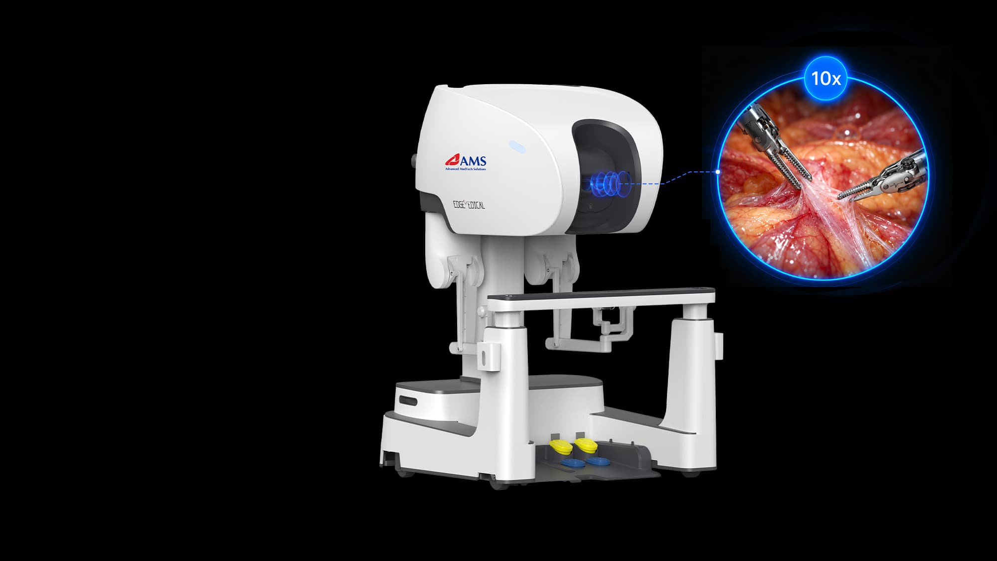 Immersive 3D vision with 10x Magnification
